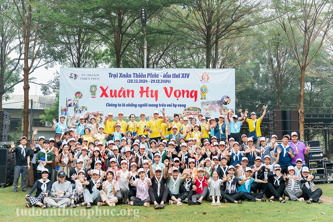 trại xuân thiên phúc lần xiv xuân hy vọng