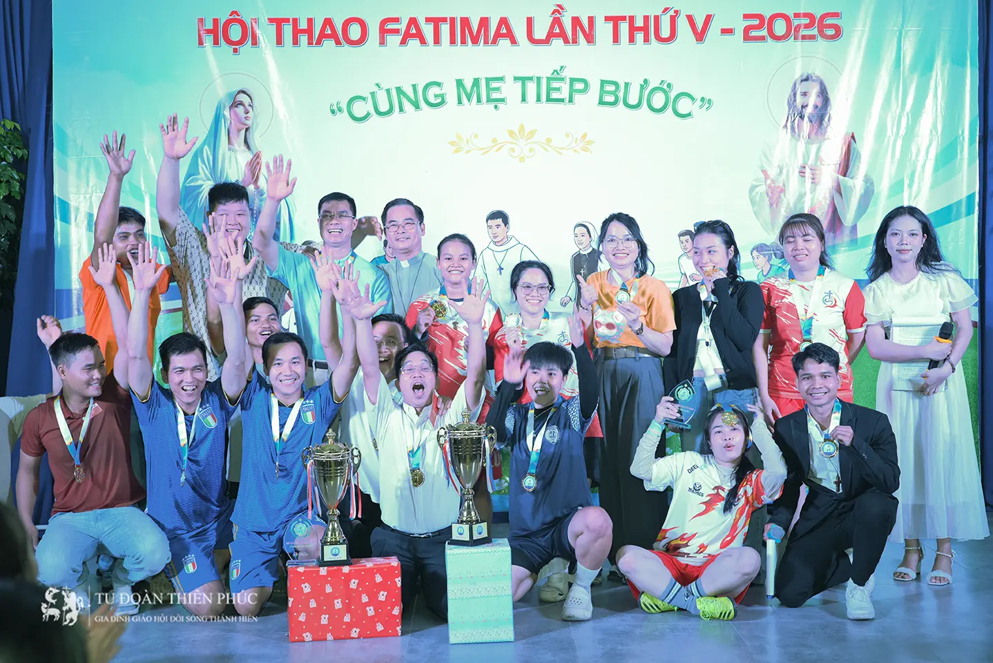 hội thao fatima lần v tu đoàn thiên phúc