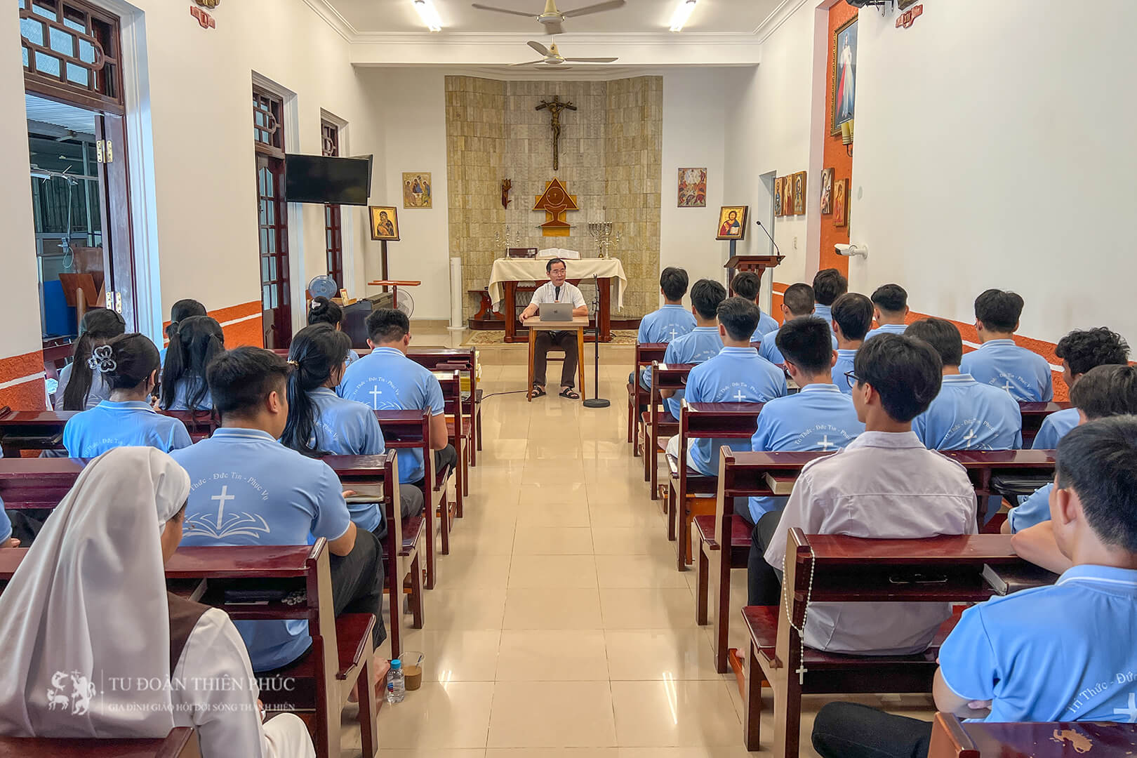 sinh viên thiên phúc tĩnh tâm mùa chay 2026