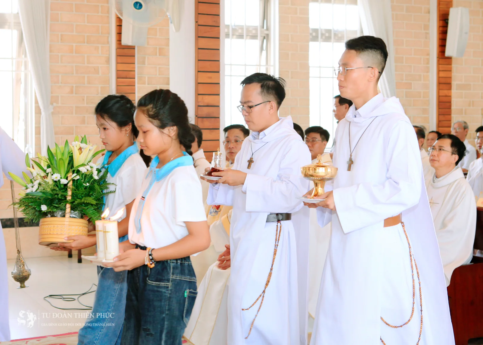 thánh lễ tiên khấn tu đoàn thiên phuc 08/2026